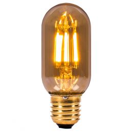 Bell 4W LED Vintage Tubular - ES, Amber, 2000K