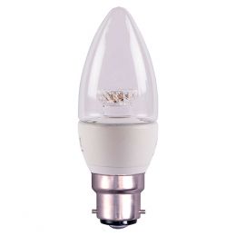 Bell 4W LED Candle Clear - BC, 2700K