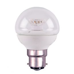 Bell 4W LED Round Clear - BC, 2700K